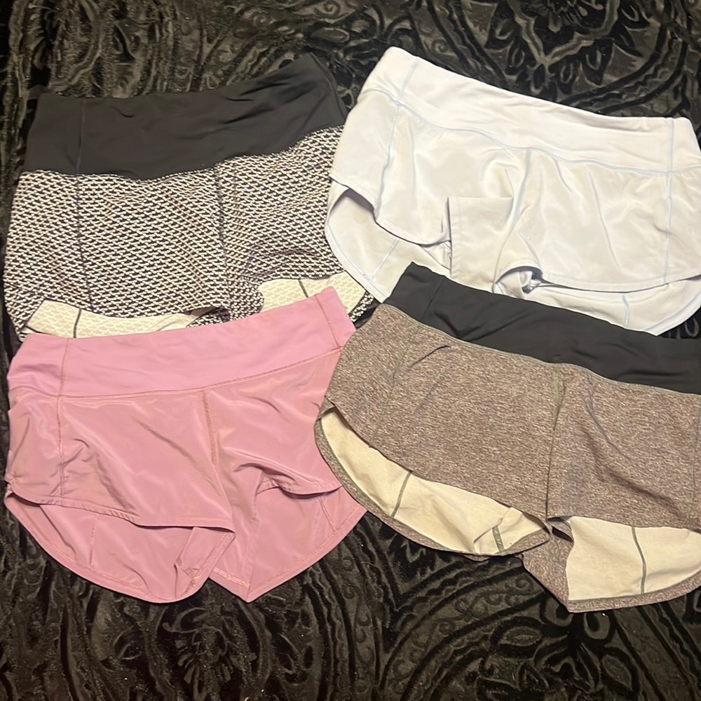 Size 6 lululemon shorts.